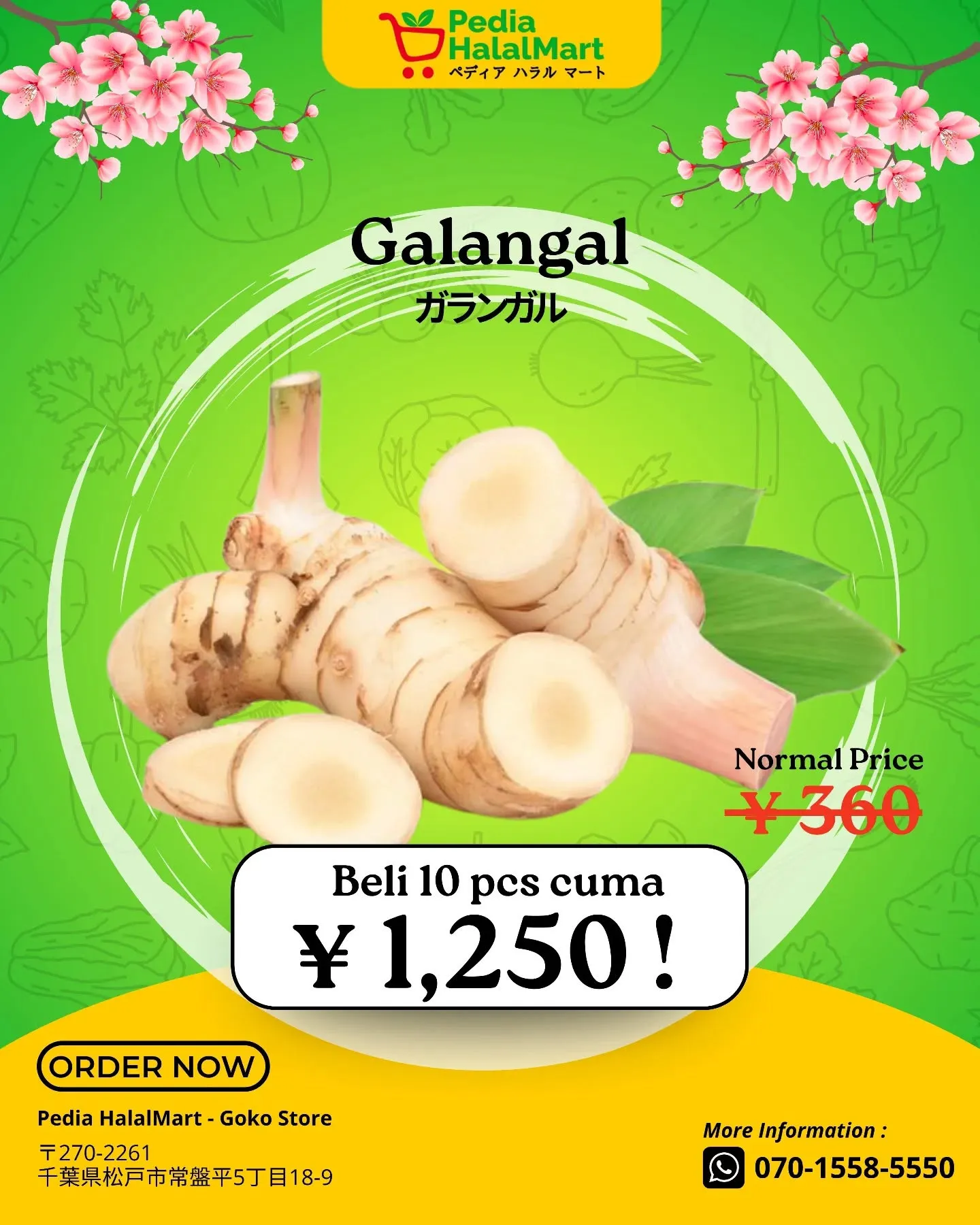 ✨ PROMO SPESIAL Lengkuas! ✨