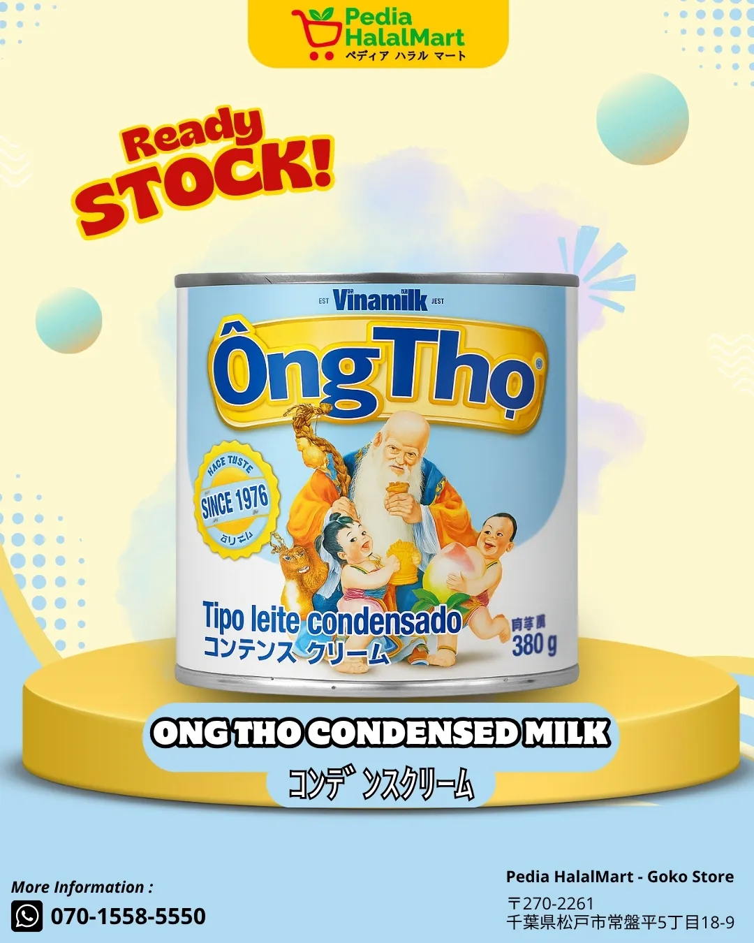 🥛 READY STOCK!