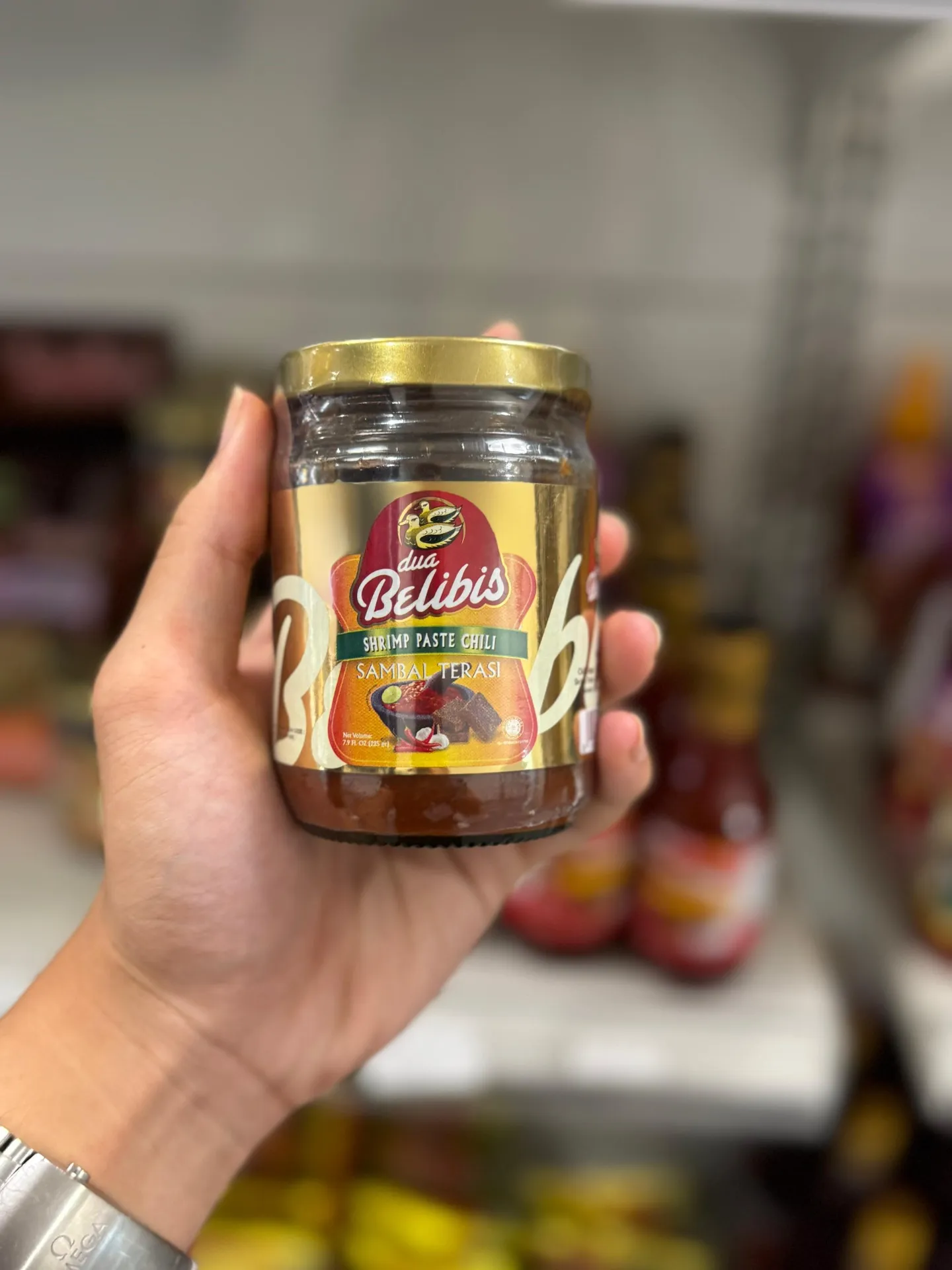 DUA BELIBIS SHRIMP PASTE CHILI 225G