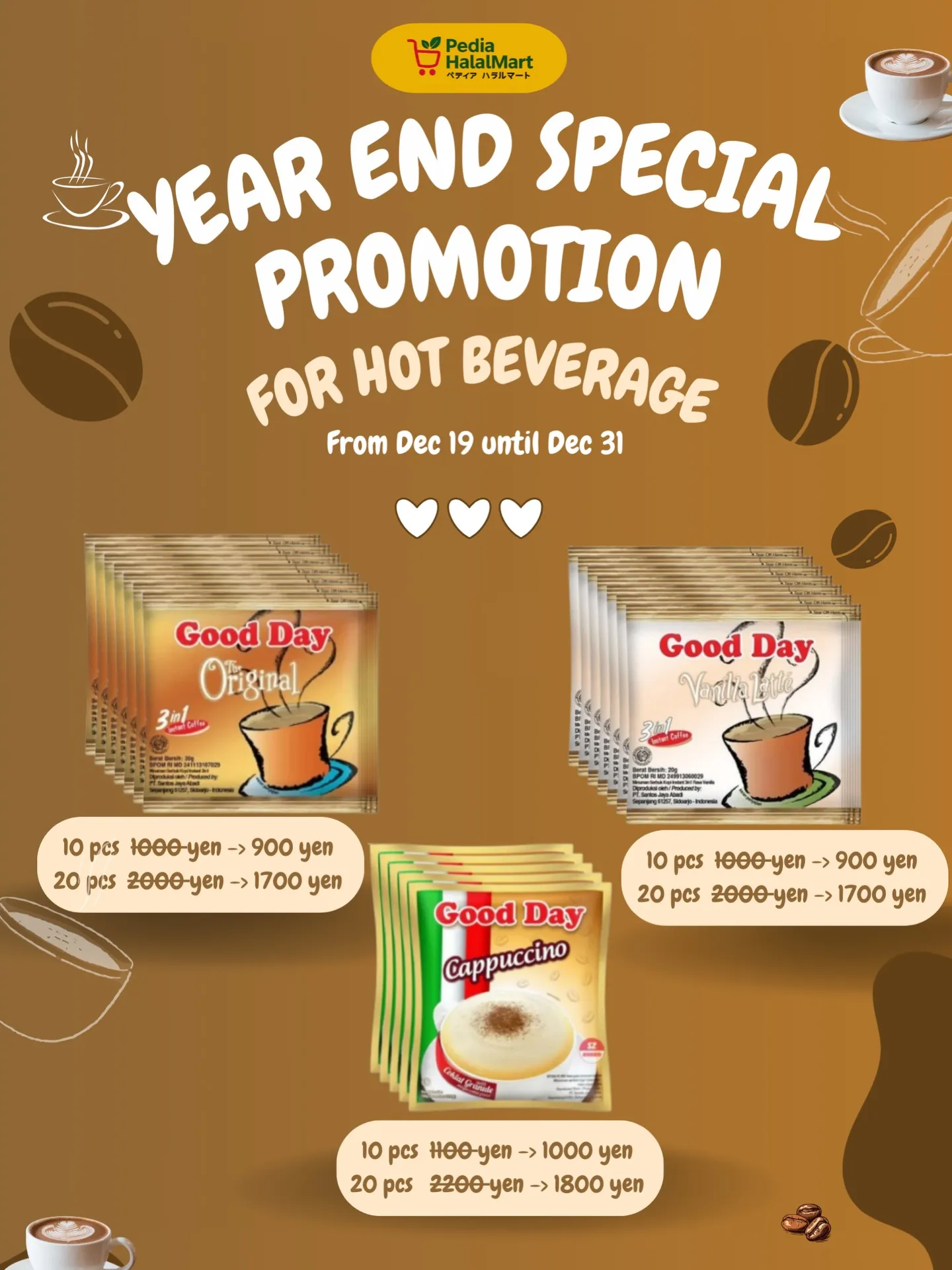 YEAR END SPECIAL PROMOTION FOR...