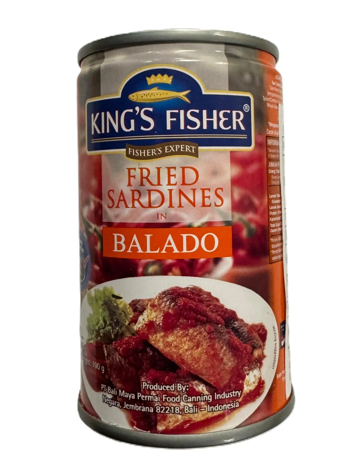 KING’S FISHER SARDEN BALADO 155G 