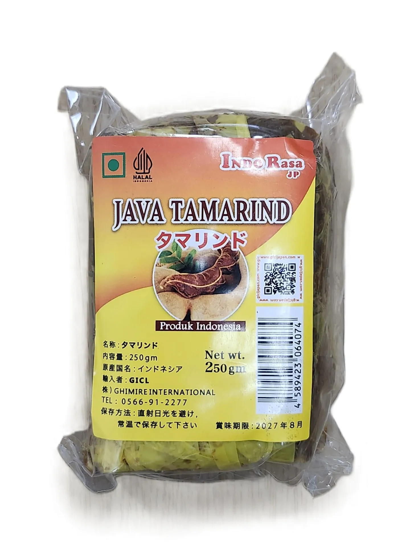 INDORASA  JAVA  TAMARIND  250G