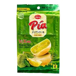 THIEN SA PIA CAKE MINI PANDAN LEAF 120G