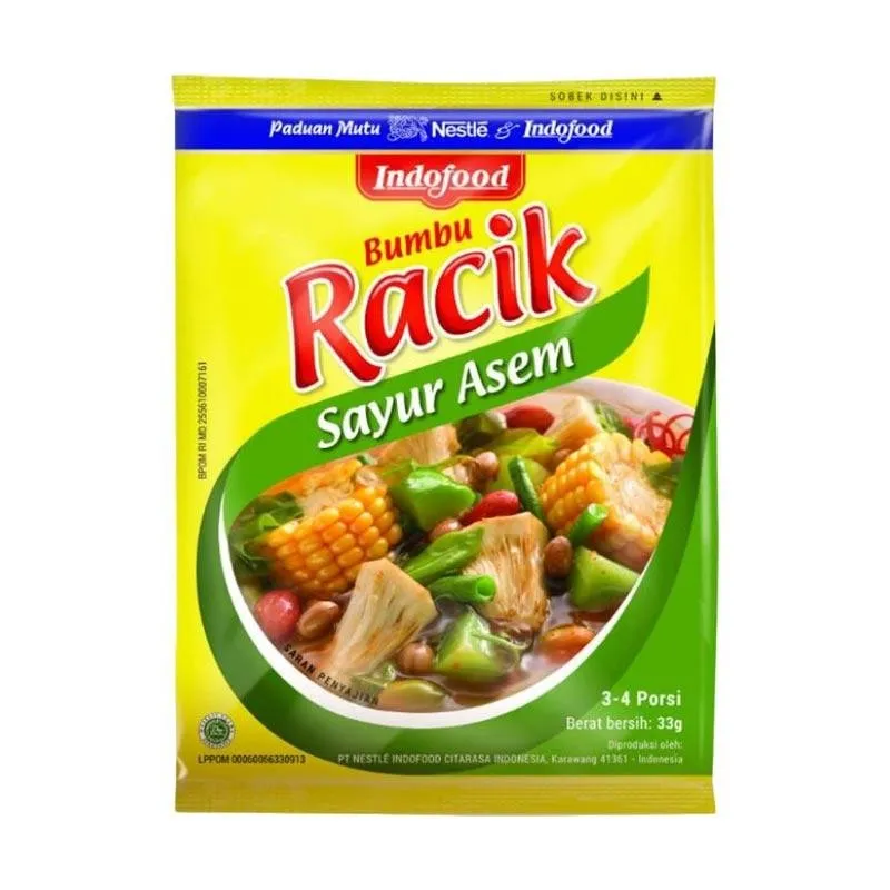 INDOFOOD RACIK SAYUR ASEM 33G