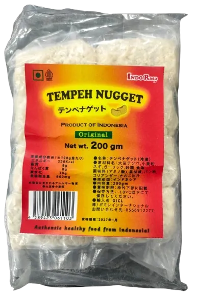 INDORASA TEMPEH NUGGET ORIGINAL 200G