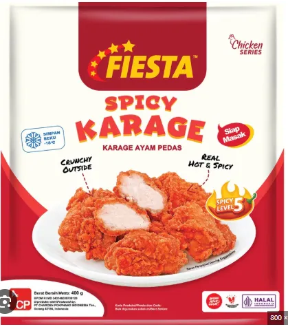 FIESTA SPICY KARAGE 400G