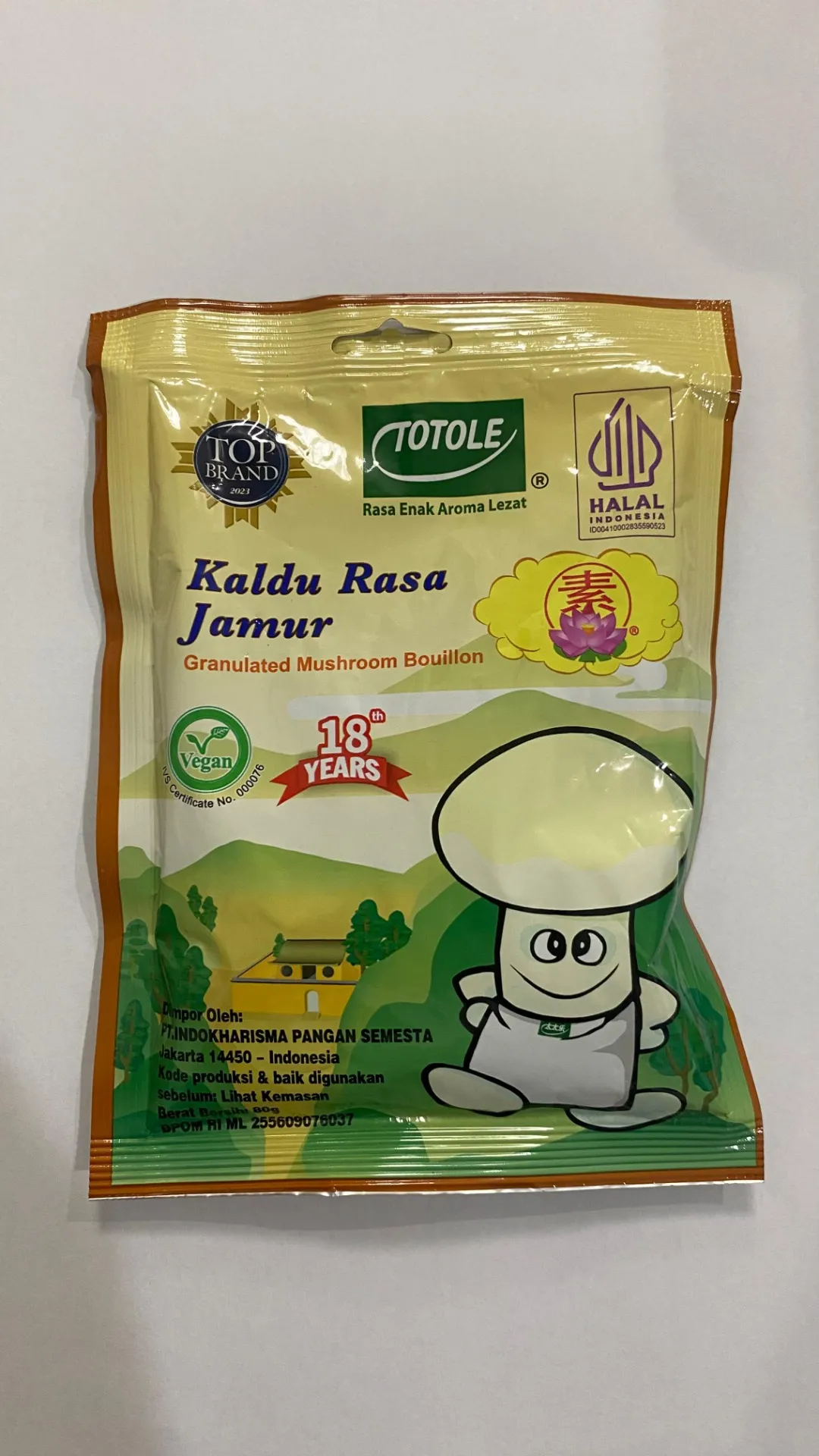 TOTOLE MUSHROOM 80G