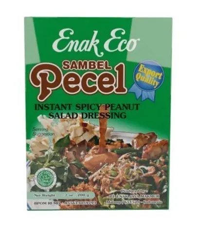 ENAK ECO SAMBAL PECEL HOT 200G 