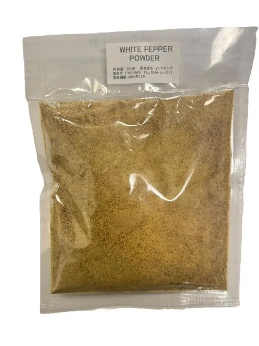 WHITE PEPPER POWDER 100G