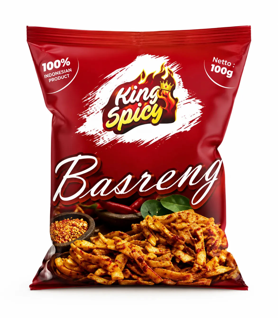 KING SPICY BASRENG  100G