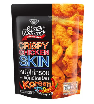 MAX OCEANS CRISPY CHICKEN SKIN KOREAN STYLE SAUCE 30G