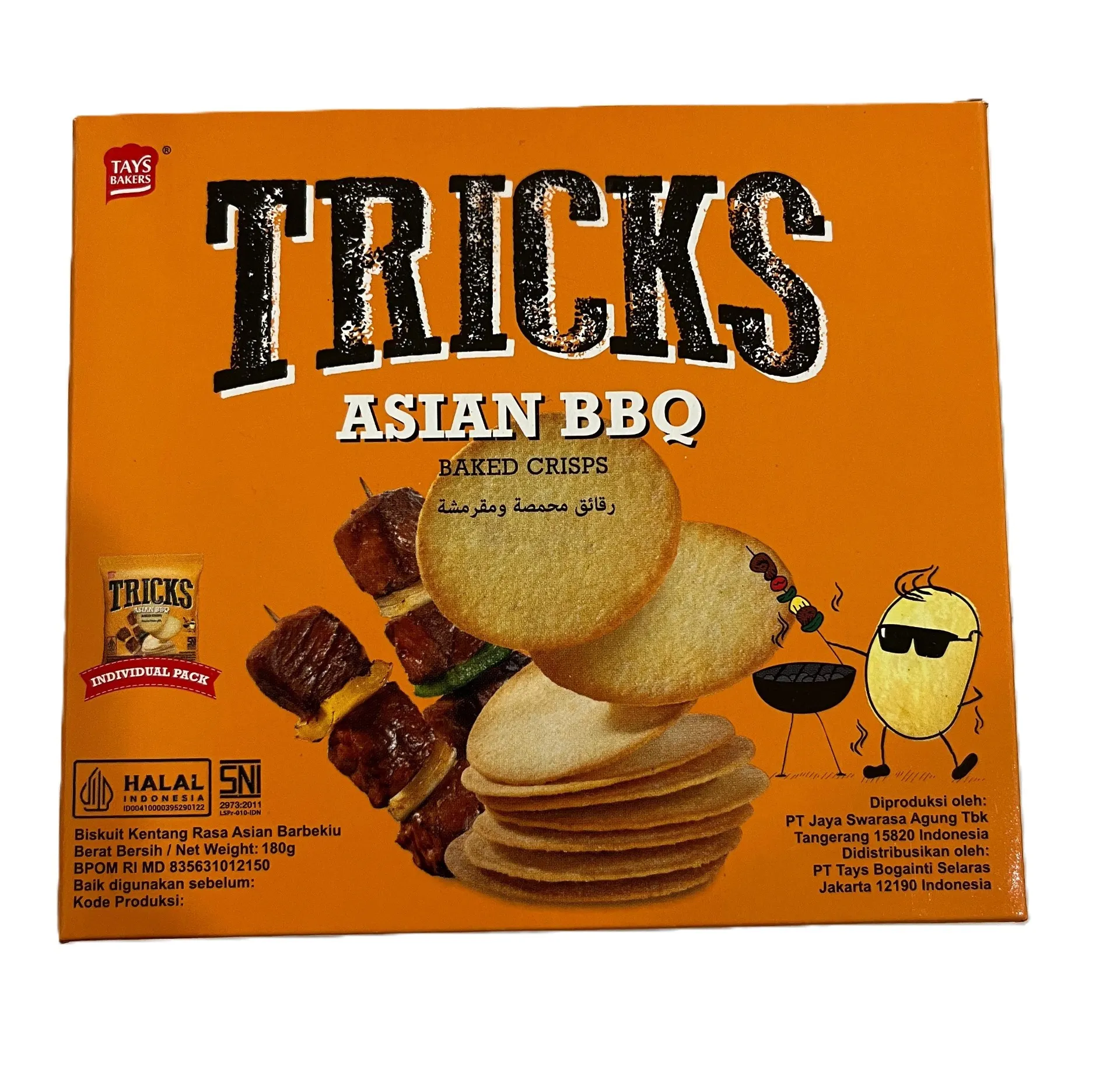 TRICKS ASIAN BBQ 15G X 12S