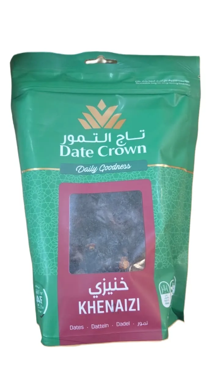 DATE CROWN KHENAIZI SEMI DRY DATE 500G