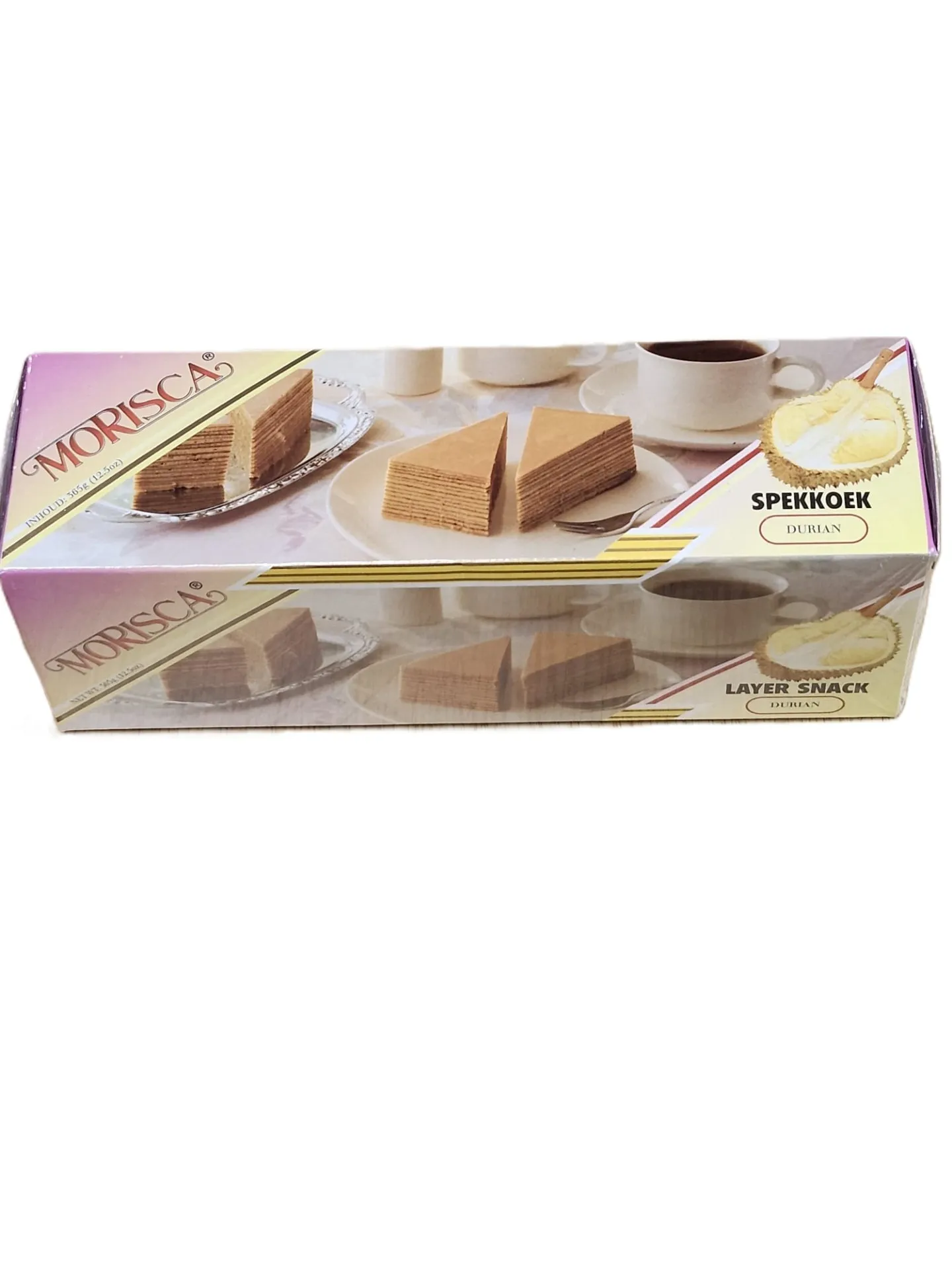 MORISCA LAYAR CAKE DURIAN 365G 