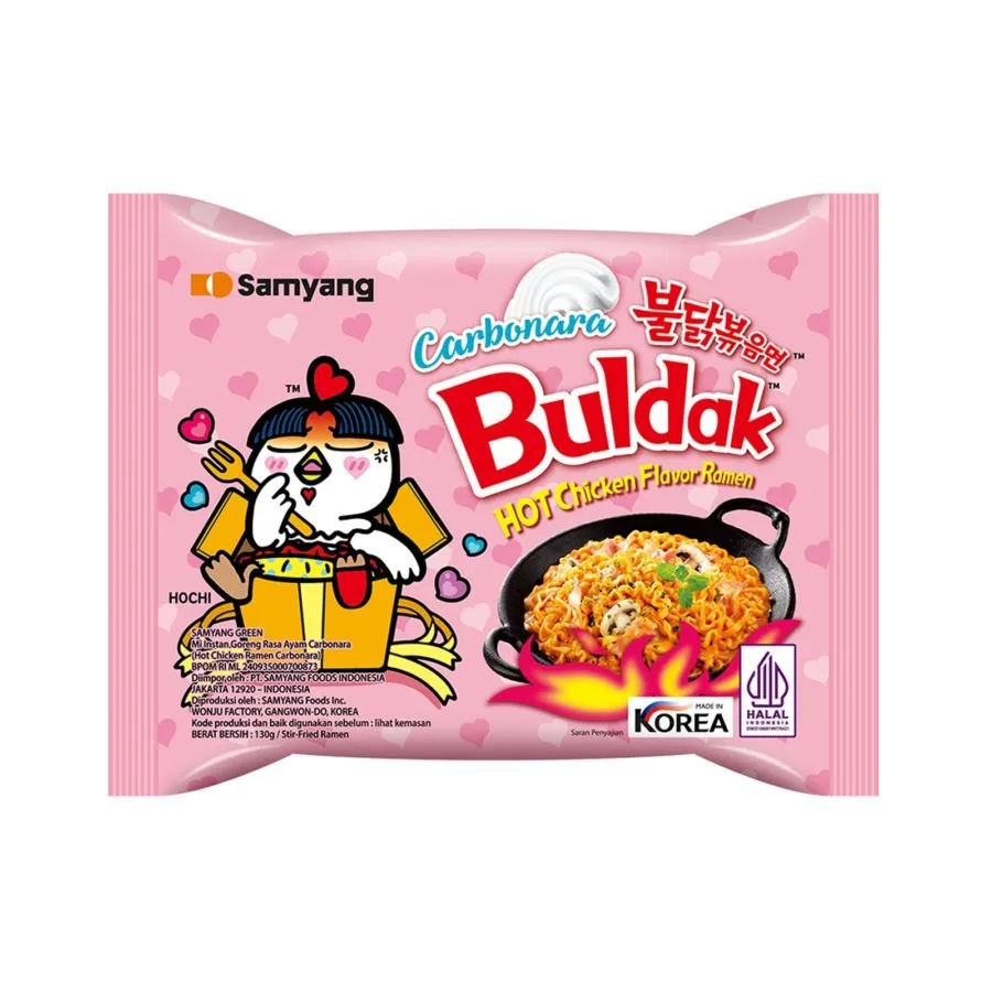 SAMYANG BULDAK MIE GORENG CARBONARA 130G