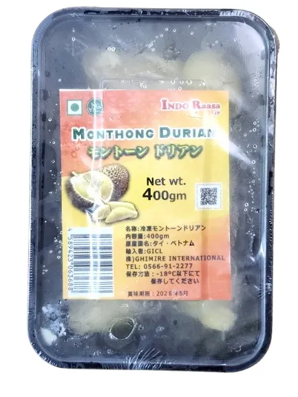 INDORASA FROZEN MONTHONG DURIAN 400G