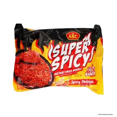 ABC MI GORENG PEDAS NAMPOL SPICY CHICKEN 80G