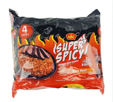 ABC MI GORENG PEDAS NAMPOL SPICY BEEF 80G