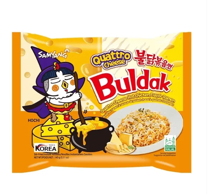 SAMYANG BULDAK MIE GORENG CHEESE QUATTRO 145G
