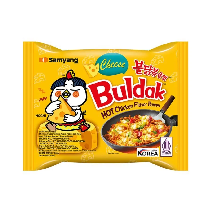 SAMYANG BULDAK MIE GORENG CHEESE 140G