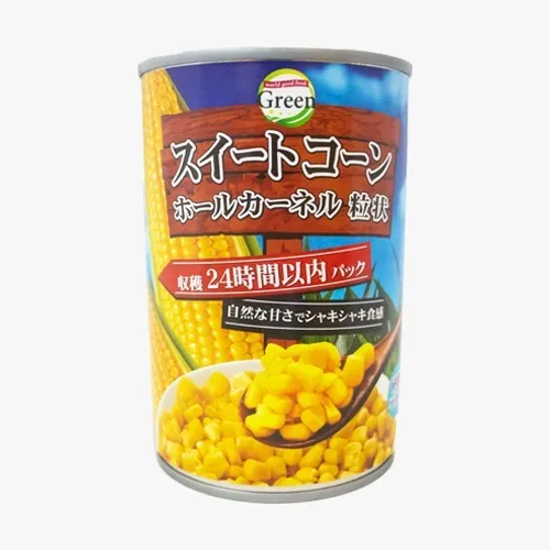 GREEN SWEET CORN WHOLE 425G