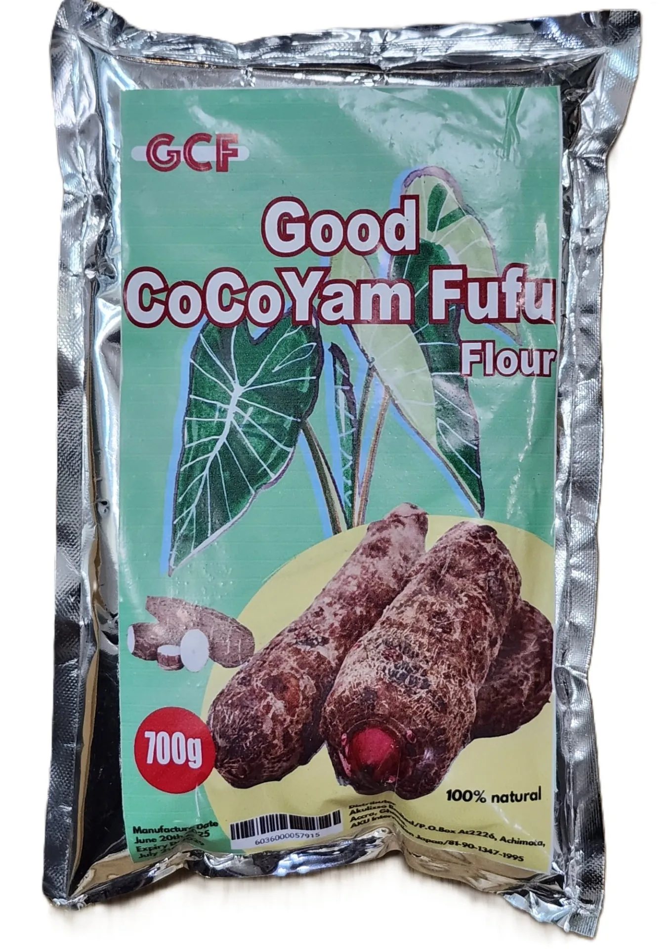 GHANA GOOD COCOYAM FUFU FLOUR 700G ¥ 900